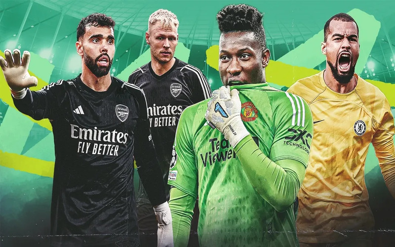 BXH 8 thủ môn giữ sạch lưới nhiều nhất Ngoại hạng Anh mùa giải 2024/25